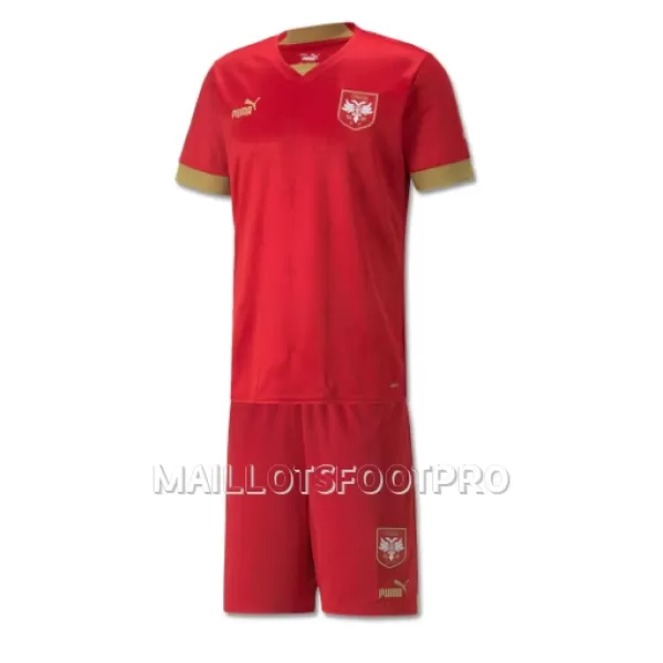 Maillot Serbie Enfant Domicile Coupe du Monde 2022