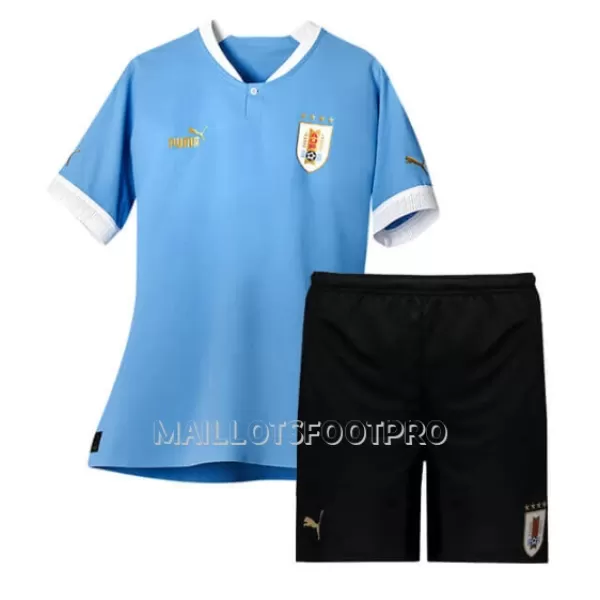 Maillot Uruguay Enfant Domicile Coupe du Monde 2022