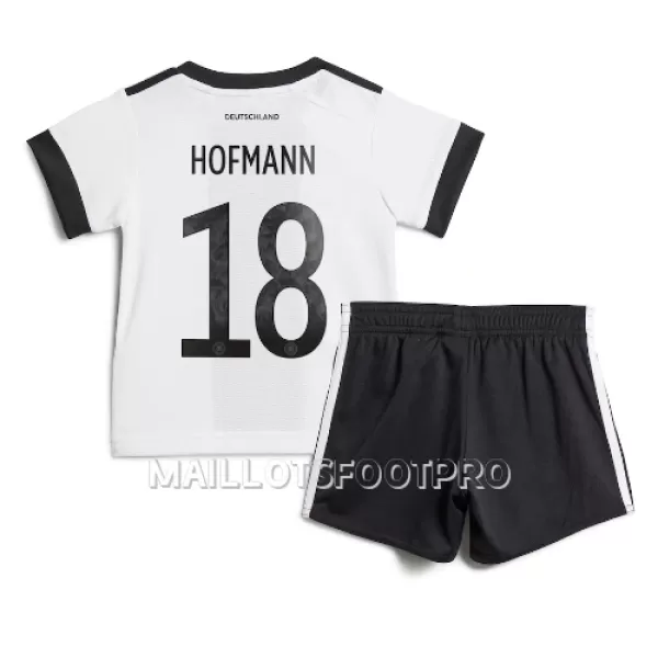 Maillot Allemagne Jonas Hofmann 18 Enfant Domicile Coupe du Monde 2022