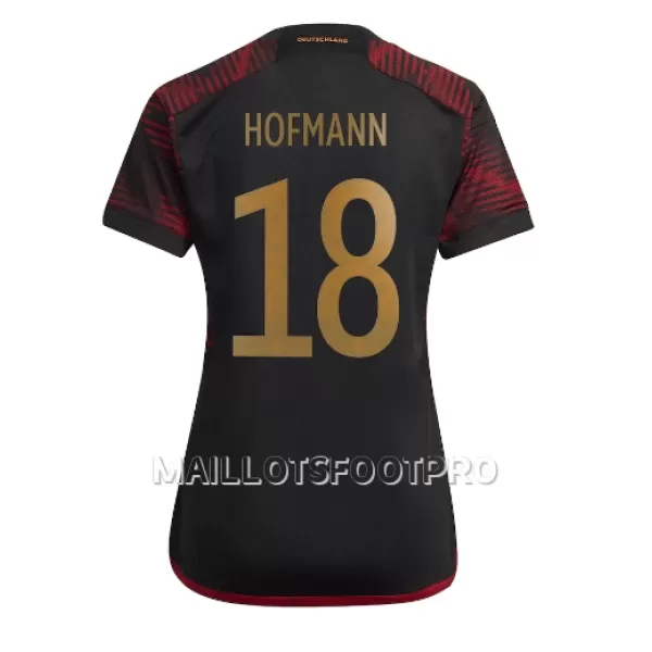 Maillot Allemagne Jonas Hofmann 18 Femme Extérieur Coupe du Monde 2022