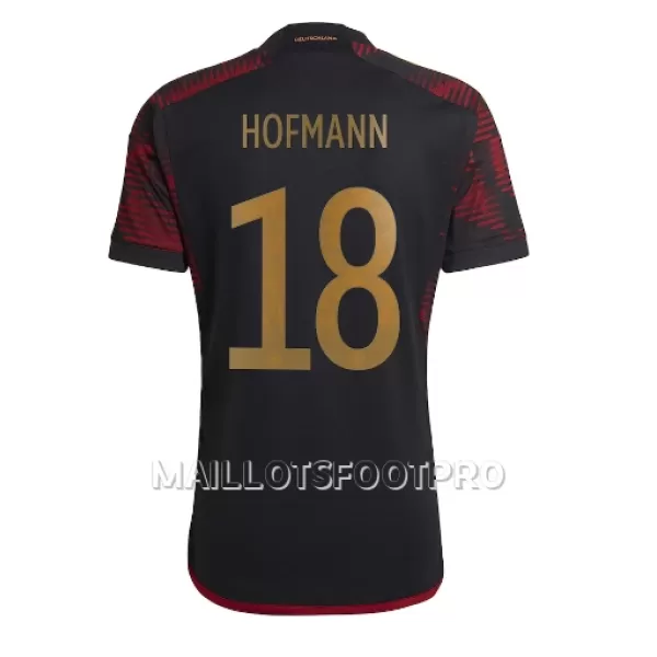 Maillot Allemagne Jonas Hofmann 18 Homme Extérieur Coupe du Monde 2022