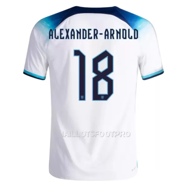 Maillot Angleterre ALEXANDER-ARNOLD 18 Homme Domicile Coupe du Monde 2022