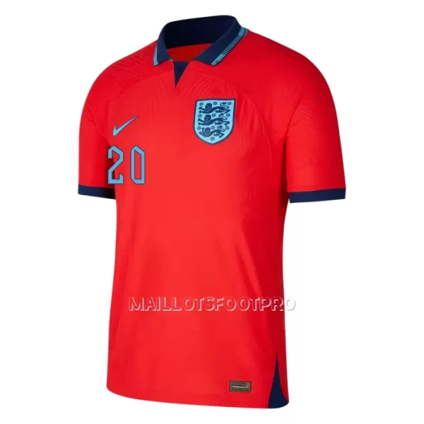 Maillot Angleterre FODEN 20 Homme Extérieur Coupe du Monde 2022