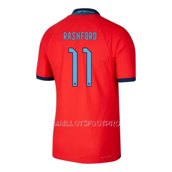 Maillot Angleterre RASHFORD 11 Homme Extérieur Coupe du Monde 2022