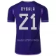 Maillot Argentine DYBALA 21 Homme Extérieur Coupe du Monde 2022