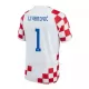 Maillot Croatie LIVAKOVIC 1 Homme Domicile Coupe du Monde 2022