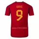 Maillot Espagne GAVI 9 Homme Domicile Coupe du Monde 2022