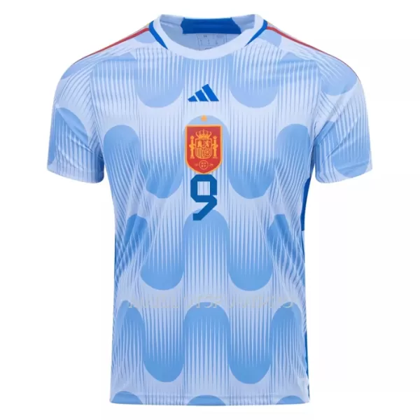 Maillot Espagne GAVI 9 Homme Extérieur Coupe du Monde 2022