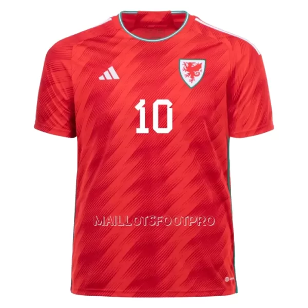 Maillot Pays de Galles RAMSEY 10 Homme Domicile Coupe du Monde 2022