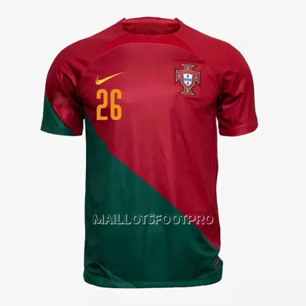 Maillot Portugal G. RAMOS 26 Homme Domicile Coupe du Monde 2022