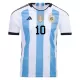 Maillot Argentine 3 Star MARADONA 10 Homme Domicile Coupe du Monde 2022