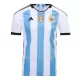 Maillot Champions Argentine 3 Star Homme Domicile Coupe du Monde 2022