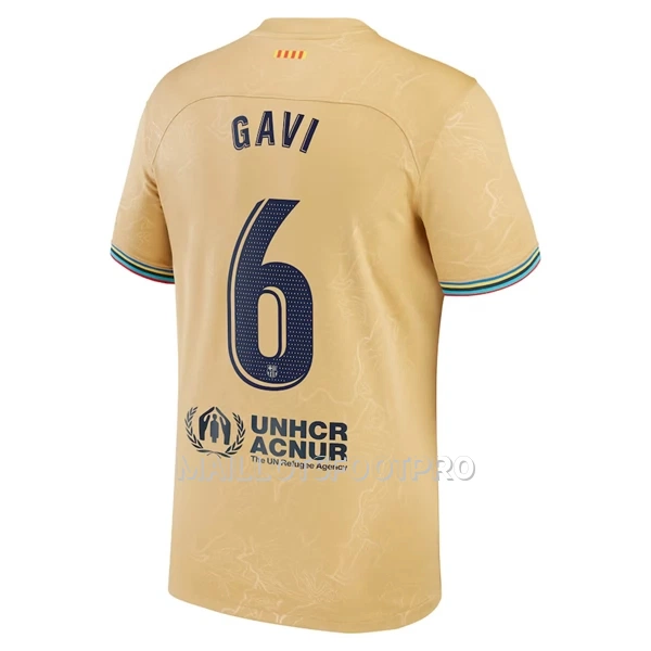 Maillot FC Barcelone GAVI 6 Homme Extérieur 22-23