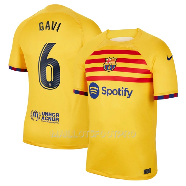 Maillot FC Barcelone GAVI 6 Homme Fourth 22-23