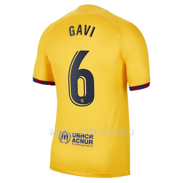 Maillot FC Barcelone GAVI 6 Homme Fourth 22-23