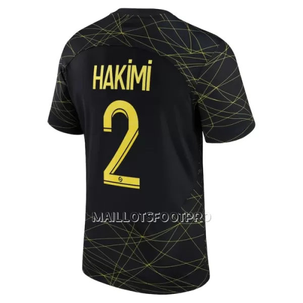 Maillot Paris Saint-Germain HAKIMI 2 Homme Fourth Jordan 22-23