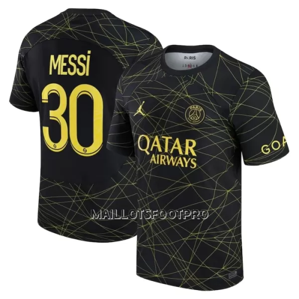 Maillot Paris Saint-Germain MESSI 30 Homme Fourth Jordan 22-23