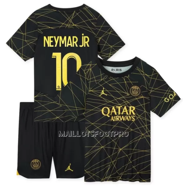 Maillot Paris Saint-Germain NEYMAR JR 10 Enfant Fourth Jordan 22-23