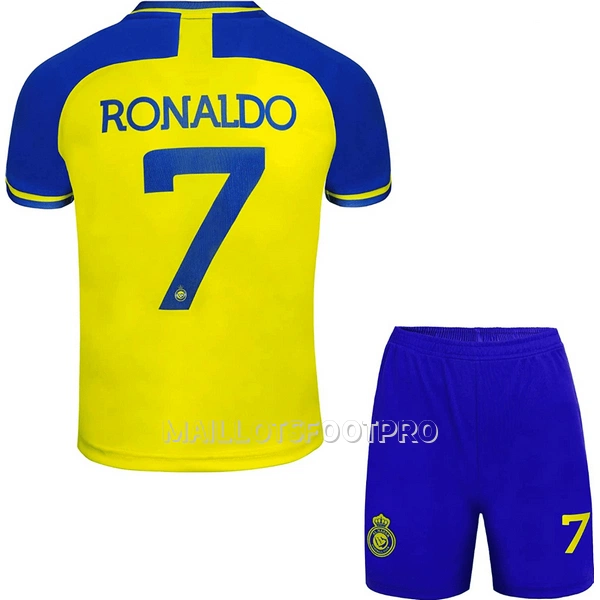 Maillot Al Nassr Ronaldo 7 Enfant Domicile 22-23