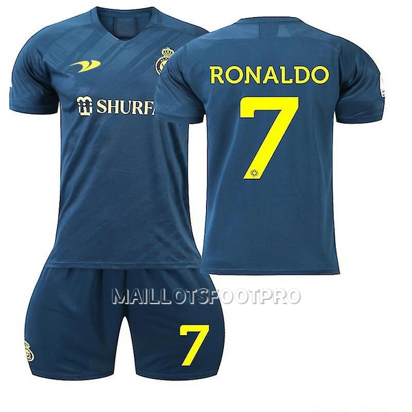 Maillot Al Nassr Ronaldo 7 Enfant Extérieur 22-23