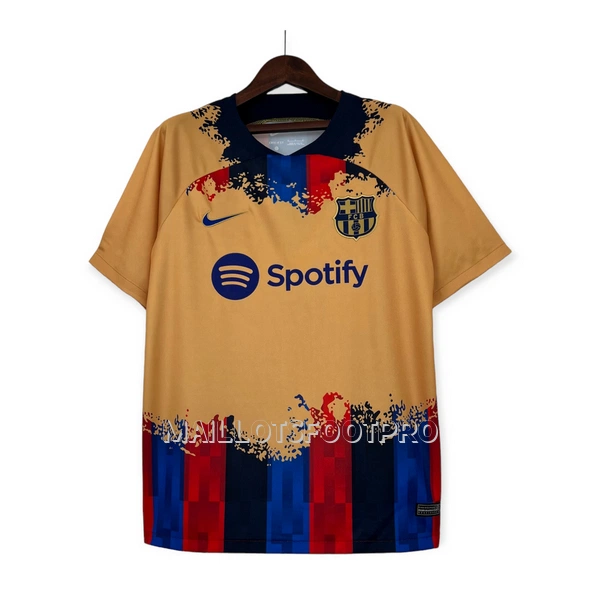 Maillot FC Barcelone Homme 2023-24 Jaune