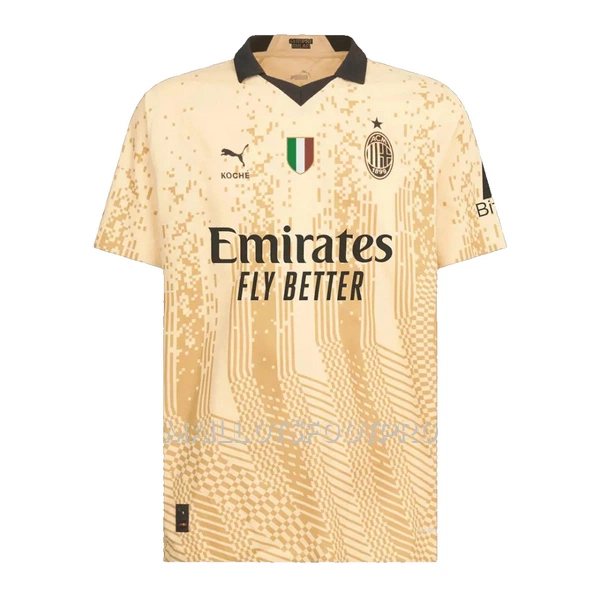 Maillot Gardien AC Milan Homme 22-23 Jaune