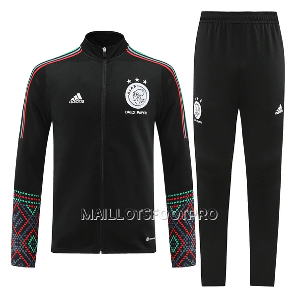 Ajax Amsterdam Ensemble Vestes d'Entraînement Homme 22-23 Noire