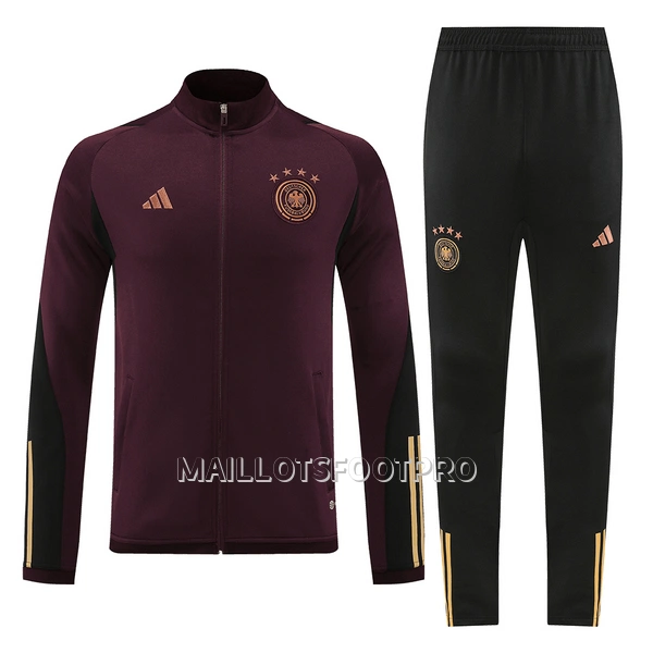 Allemagne Ensemble Vestes d'Entraînement Homme 2022 Rouge