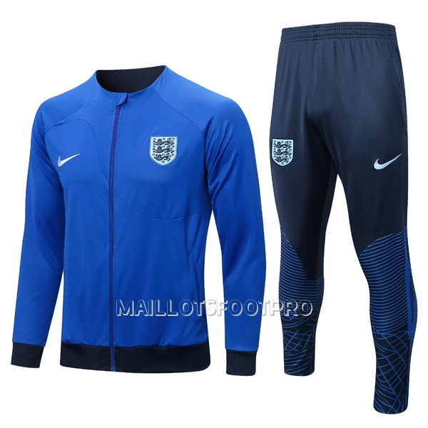 Angleterre Ensemble Sweat d'Entraînement Homme 22-23 Bleue