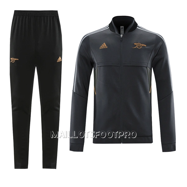 Arsenal Ensemble Vestes d'Entraînement Homme 22-23 Gris