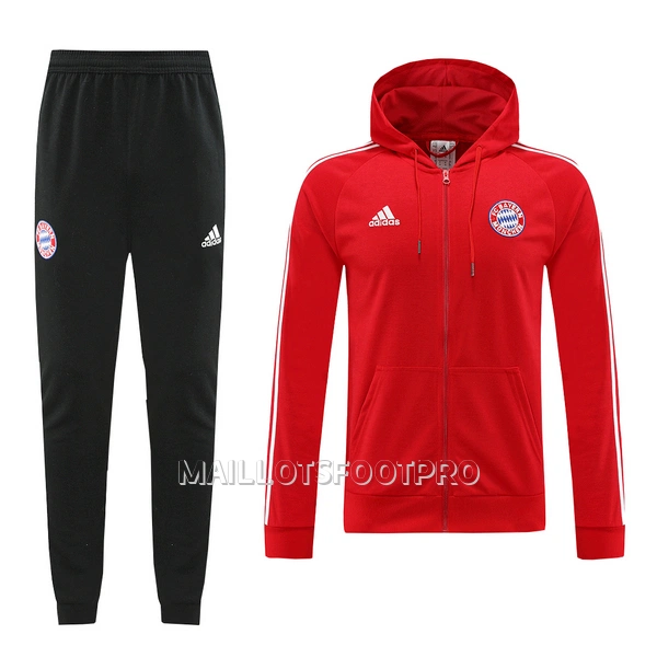 Bayern Munich Veste à Capuche Homme 22-23 Rouge