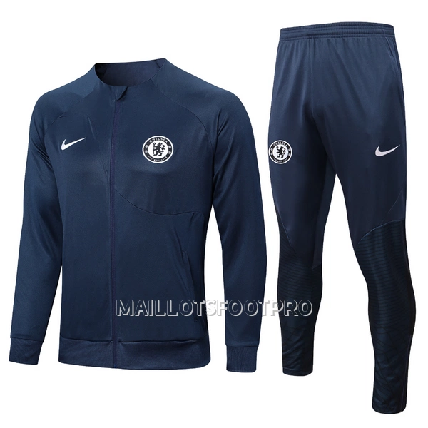 Chelsea Ensemble Sweat d'Entraînement Homme 22-23 Navy