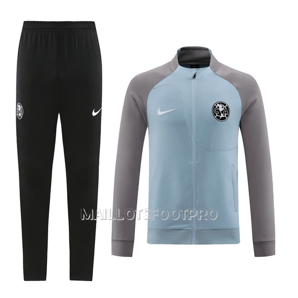 Club América Blue Ensemble Vestes d'Entraînement Homme 22-23 Gris