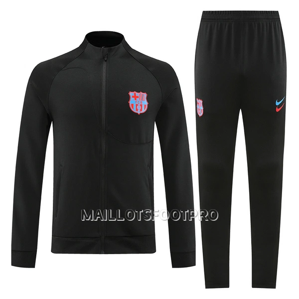 FC Barcelone Ensemble Vestes d'Entraînement Homme 22-23 Noire