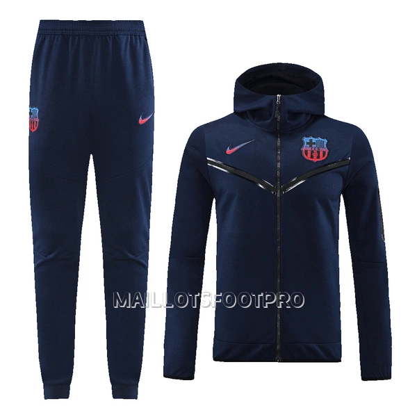 FC Barcelone Veste à Capuche Homme 22-23 Navy