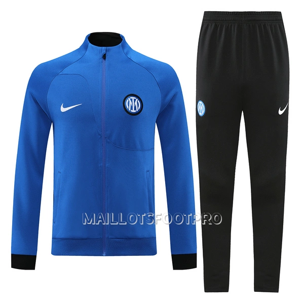 Inter Milan Ensemble Sweat d'Entraînement Homme 22-23 Bleue