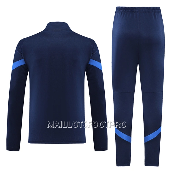 Italie Ensemble Sweat d'Entraînement Homme 22-23 Navy