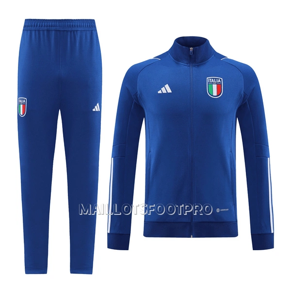 Italie Ensemble Vestes d'Entraînement Homme 22-23 Bleue