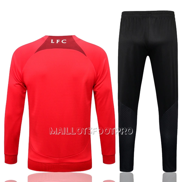 Liverpool Ensemble Sweat d'Entraînement Homme 22-23 Rouge