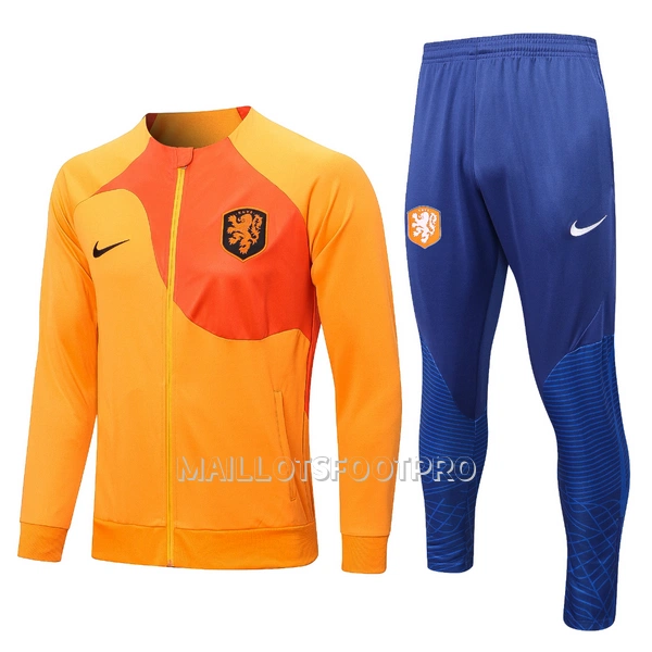 Pays-Bas Ensemble Sweat d'Entraînement Homme 22-23 Orange