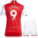 Maillot Arsenal G. Jesus 9 Enfant Domicile 2023-24