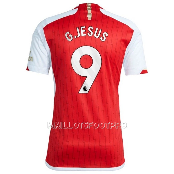 Maillot Arsenal G. Jesus 9 Enfant Domicile 2023-24