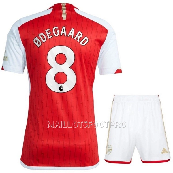 Maillot Arsenal Odegaard 8 Enfant Domicile 2023-24