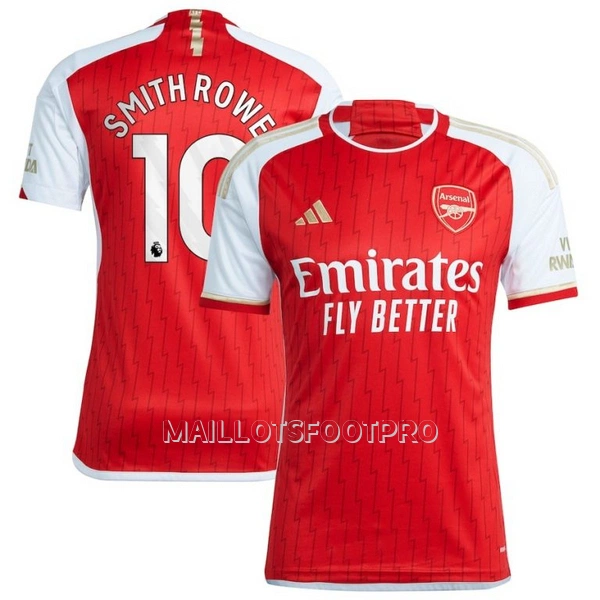 Maillot Arsenal Smith Rowe 10 Homme Domicile 2023-24