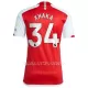 Maillot Arsenal Xhaka 34 Homme Domicile 2023-24