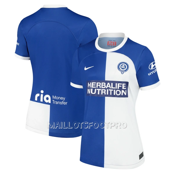 Maillot Atlético Madrid Femme Extérieur 2023-24