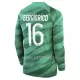 Maillot Gardien Paris Saint-Germain Sergio Rico 16 Homme Domicile 2023-24 Manches Longues