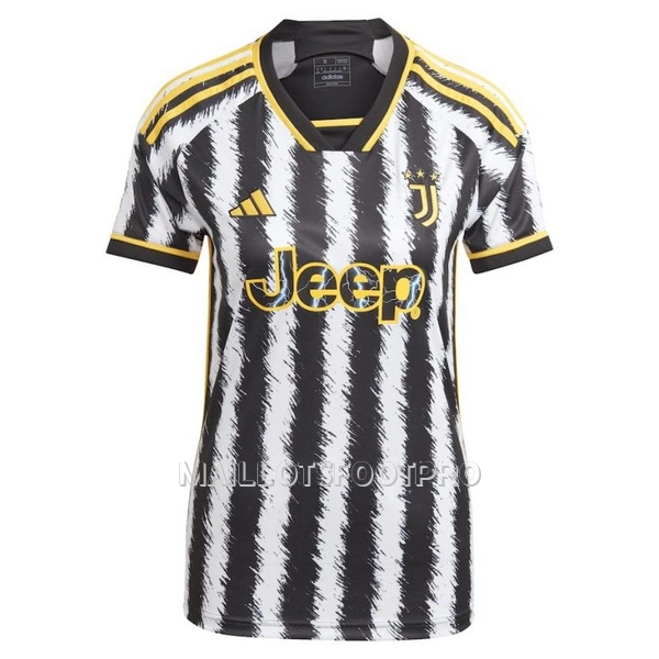 Maillot Juventus Chiesa 7 Femme Domicile 2023-24