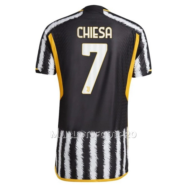 Maillot Juventus Chiesa 7 Homme Domicile 2023-24