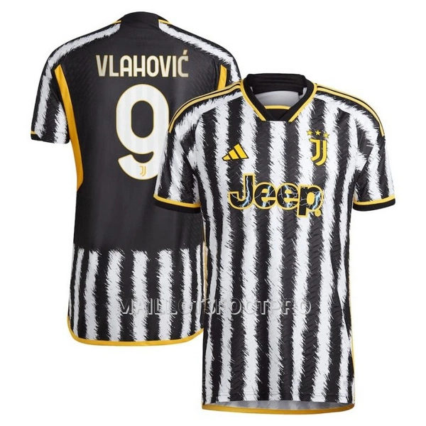 Maillot Juventus Vlahovic 9 Homme Domicile 2023-24